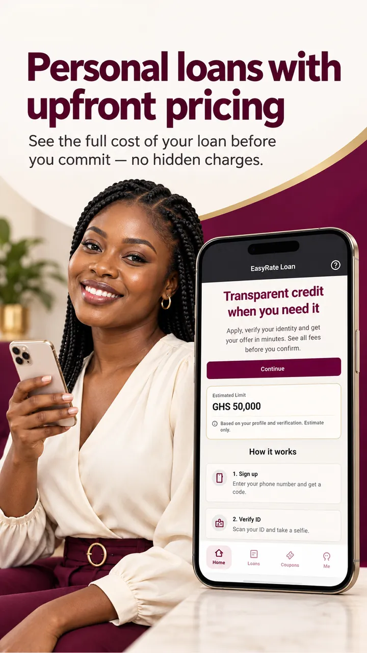 Personal loans with upfront pricing — see the full cost of your loan before you commit